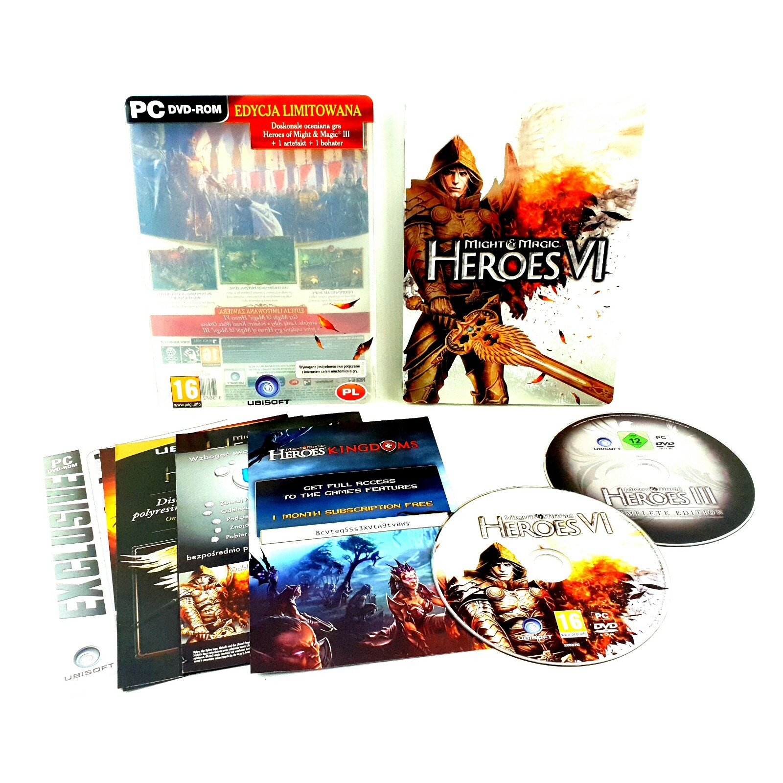 マイトアンドマジック ヒーローズコレクション（海外版） Heroes of Might and Magic Complete Collection PC Game New