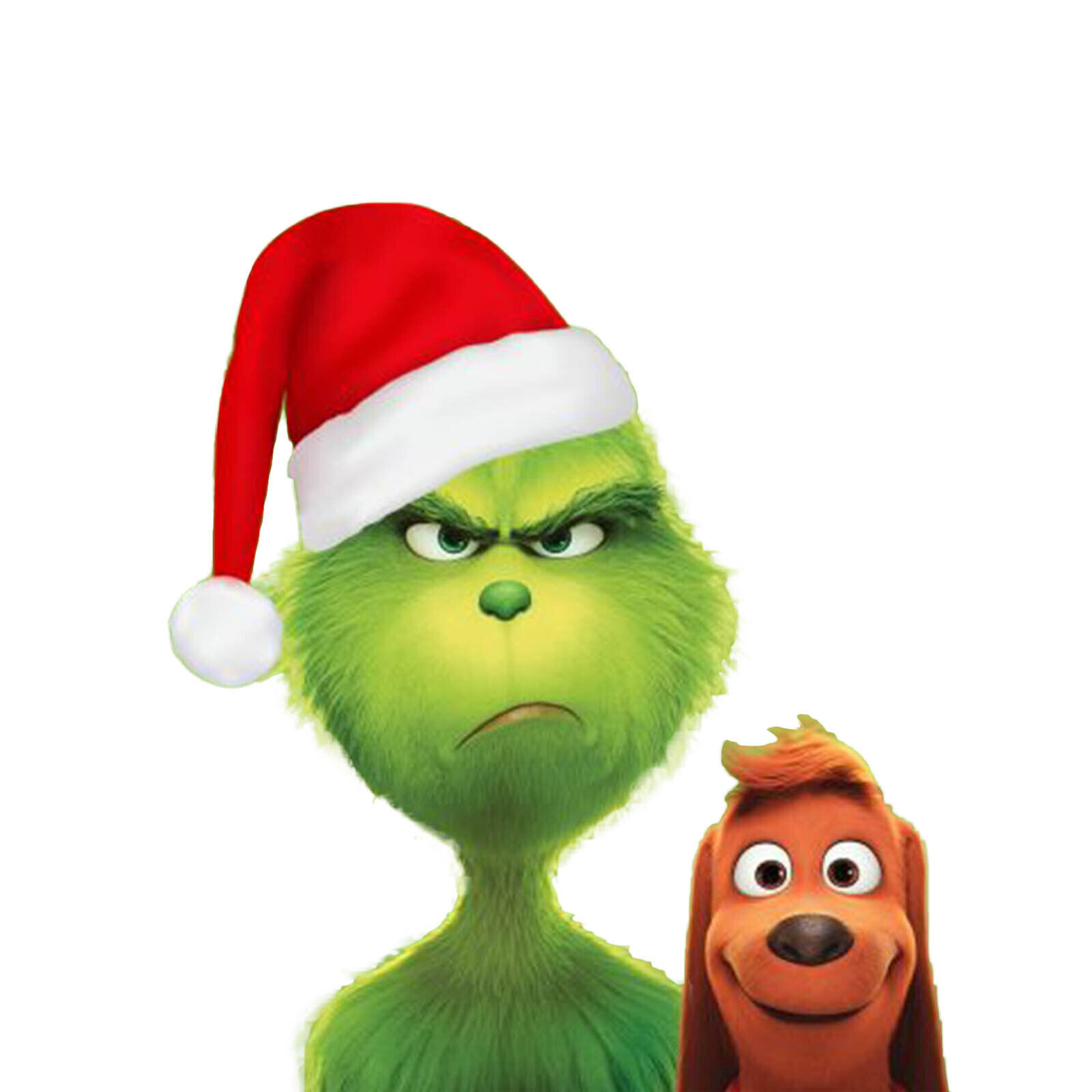 Christmas ornament Grinch Truck Window Decoration Sticker Car xmas new year holi