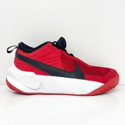 

Nike Boys Team Hustle D 10 CW6735-600 Красные баскетбольные кроссовки Кроссовки Размер 5,5 лет, Красный, Team Hustle D 10