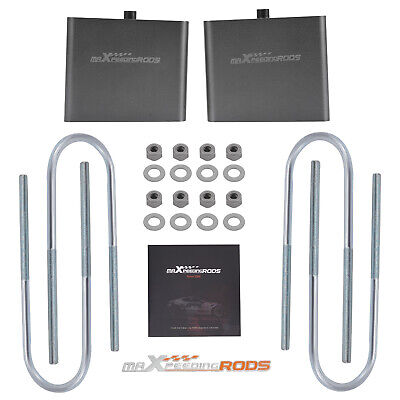 4inch Drop Lowering Blocks Kit for most mini pickups & trucks w/3” axle tube