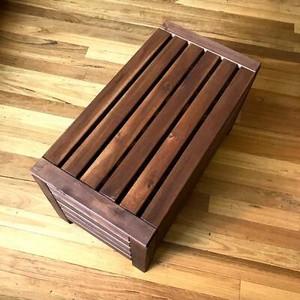 IKEA ÄPPLARÖ Outdoor Storage Bench - As New | Outdoor ...