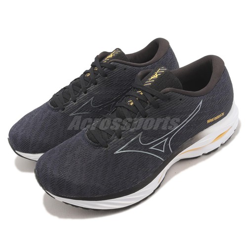 Мужские кроссовки Mizuno Wave Rider 26 Super Wide Grey Yellow White J1GC2204-02