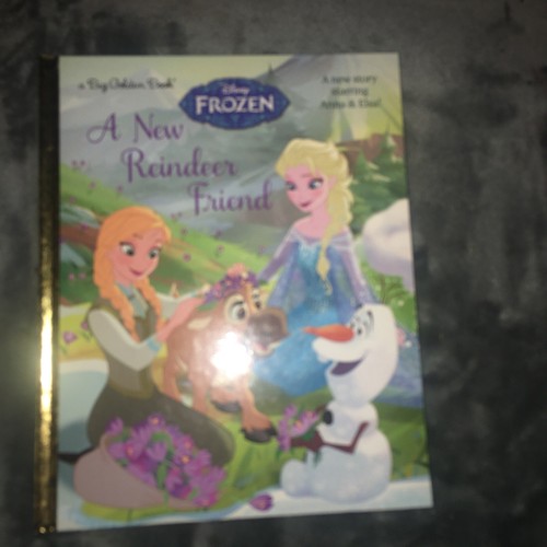 Little Golden Book Ser.: A New Reindeer Friend (Disney