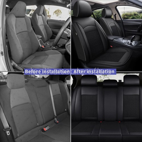 For Kia Sorento 08-2021 Car 5-Seat Cover Faux Leather Cushion Full Set Covers