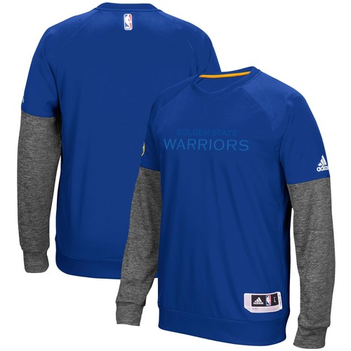 [6611A-310-AGSWKC] МУЖСКАЯ РОЖДЕСТВЕНСКАЯ ТОЛСТОВКА ADIDAS NBA GS WARRIORS ROYAL 2016