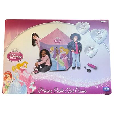 Exxel Disney Princess Castle Tent Combo Playhouse