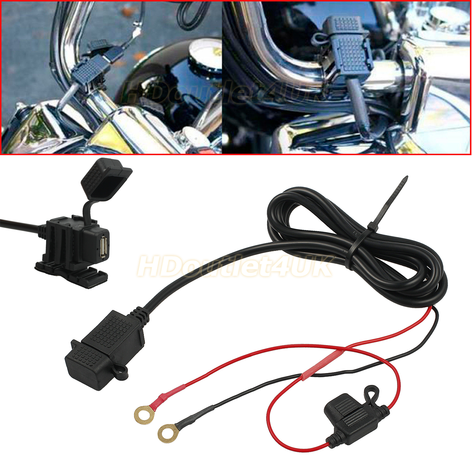 motorcycle usb power outlet