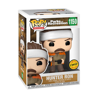 Funko Parks And Rec POP Hunter Ron Vinyl Figure ЧАСНАЯ ВЕРСИЯ НОВАЯ В НАЛИЧИИ