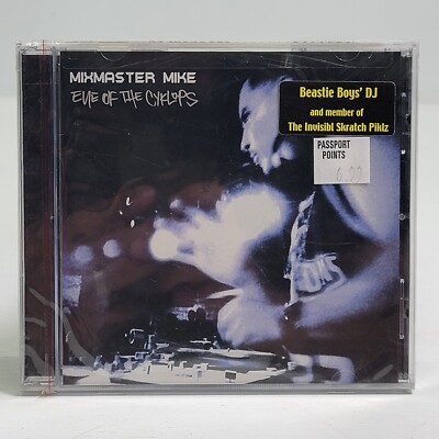 MIX MASTER MIKE - EYE OF THE CYKLOPS [EP] NEW CD BEASTIE BOYS DJ HYPE STICKER 