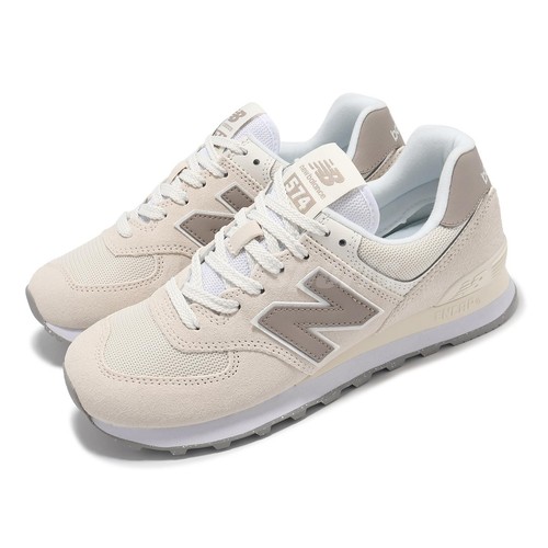 New Balance 574 NB Бежевая, цвета слоновой кости, мужская повседневная обувь унисекс U574ESC-D