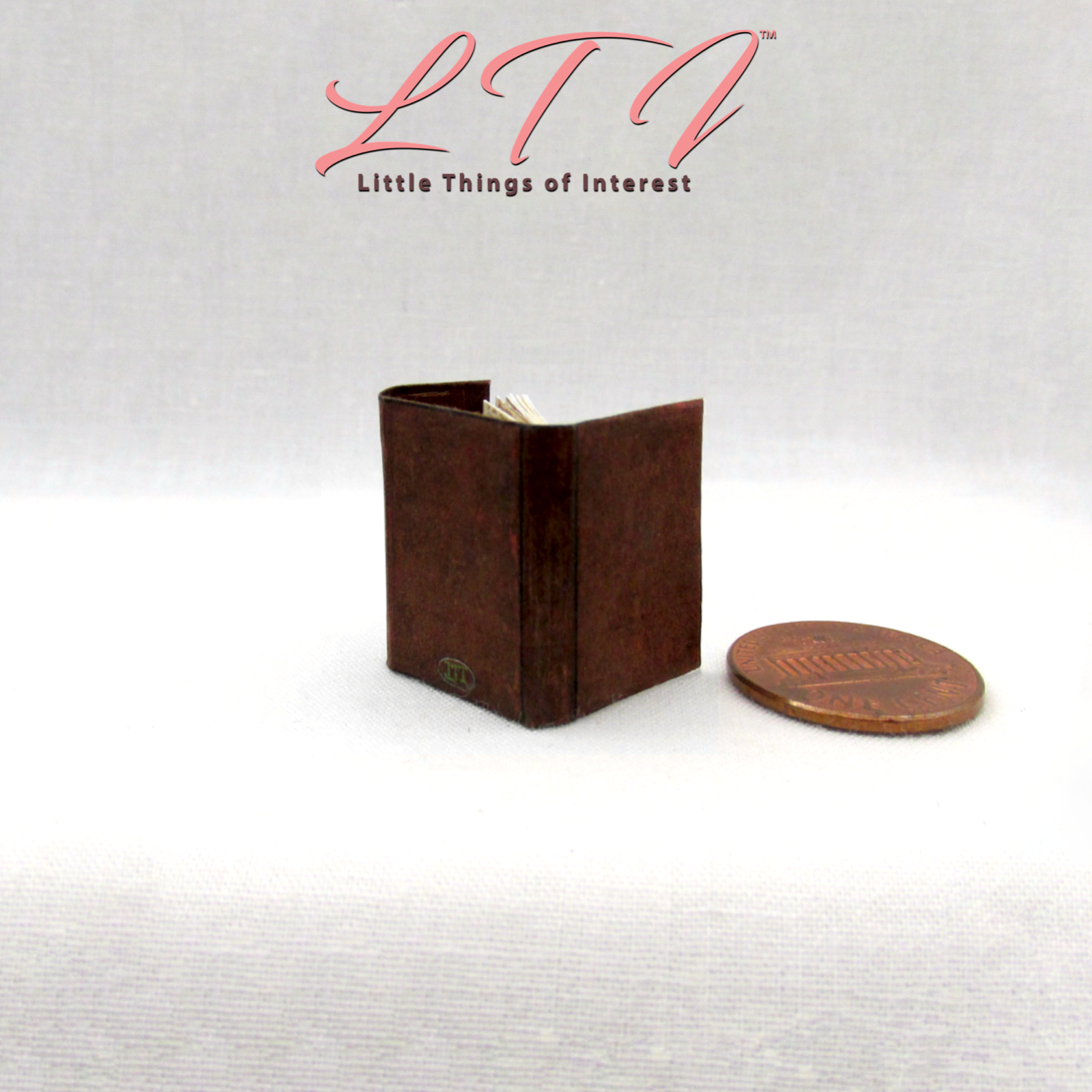 JOURNAL OF IMPOSSIBLE THINGS 1:12 Scale Miniature Readable Illustrated Book
