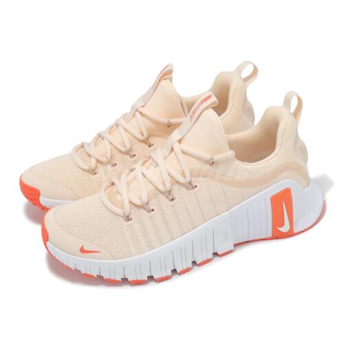 Кроссовки Nike Wmns Free Metcon 6 Guava Ice Wild Mango для женщин, унисекс, FJ7126-801