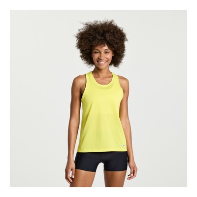

Женский секундомер Saucony Singlet Citron  Apparel