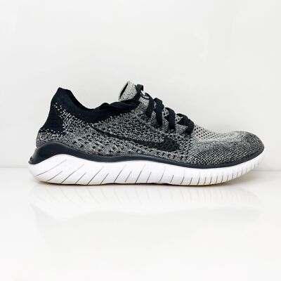 

Nike Womens Free RN Flyknit 2018 942839-101 Серые кроссовки для бега Размер 7, Серый, Free RN Flyknit 2018