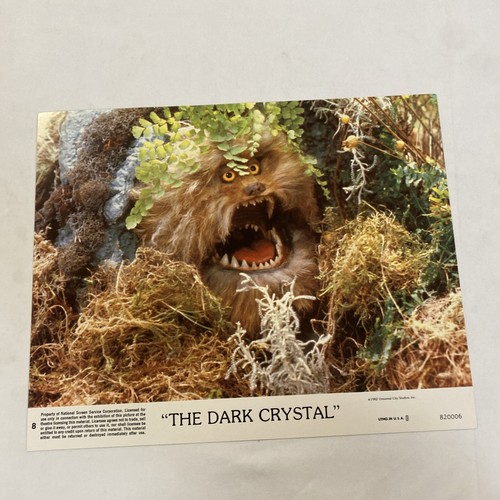 1982 THE DARK CRYSTAL UNUSED ORIGINAL 8x10 LOBBY SET OF 8 COMPLETE NOS HENSON