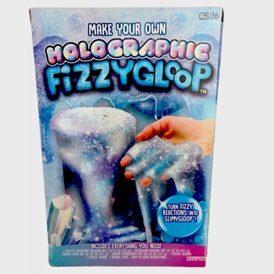 Make Your Own Holographic Fizzy Gloop Slime Kids Kit Crafts Horizon Glitter Toy