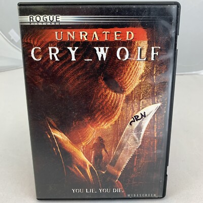 Cry Wolf (DVD Unrated Extras) Julian Morris Lindy Booth Region 1