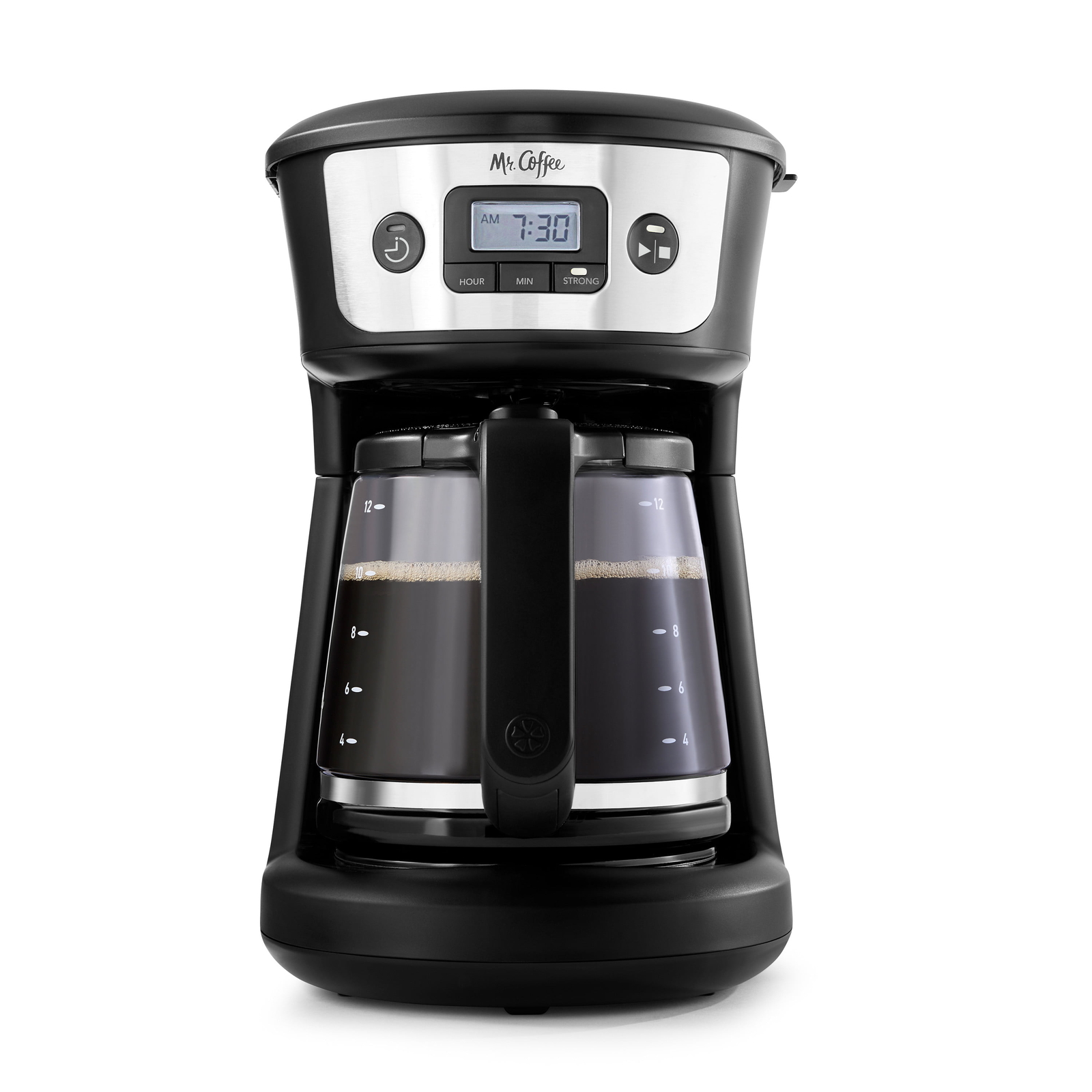 Mr. Coffee 12-Cup Programmable Coffee Maker with Strong Brew