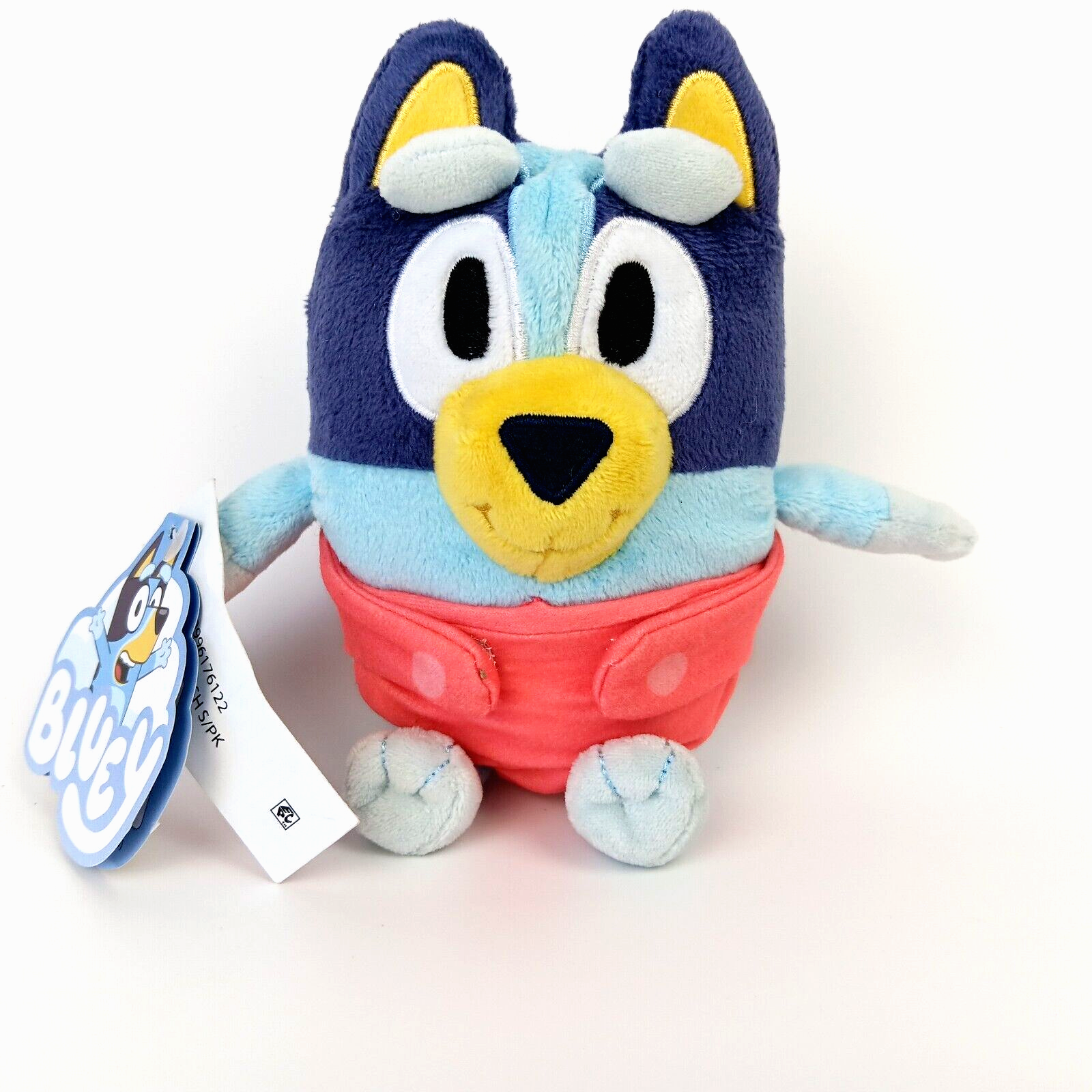 Bluey Friends Baby Bluey Plush With Diaper Stuffed Animal Toy 8