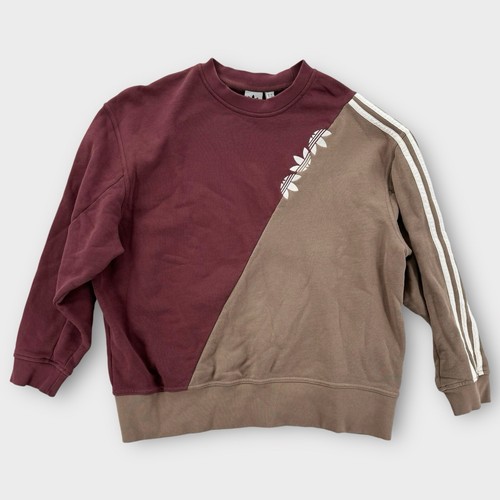 Adidas Originals Sweatshirt Womens Small Adicolor Sliced