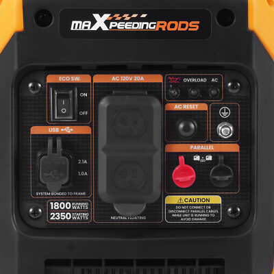 120V 2300W Inverter Generator Portable light weight Gas Power For Outdoor