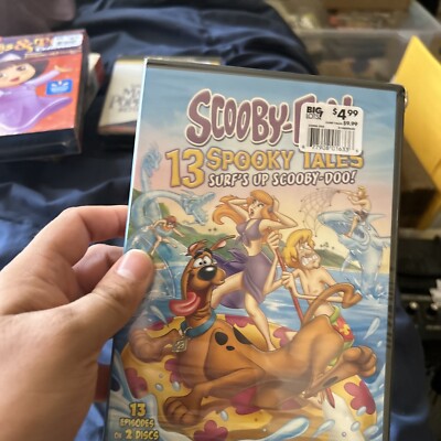 Scooby-Doo 13 Spooky Tales: Surfs Up Scooby-Doo (DVD) With Slight Rip On Side
