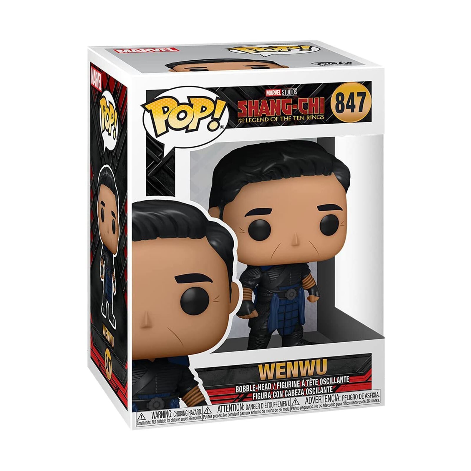 Виниловая фигурка Funko Marvel Shang Chi POP Wenwu НОВАЯ В НАЛИЧИИ