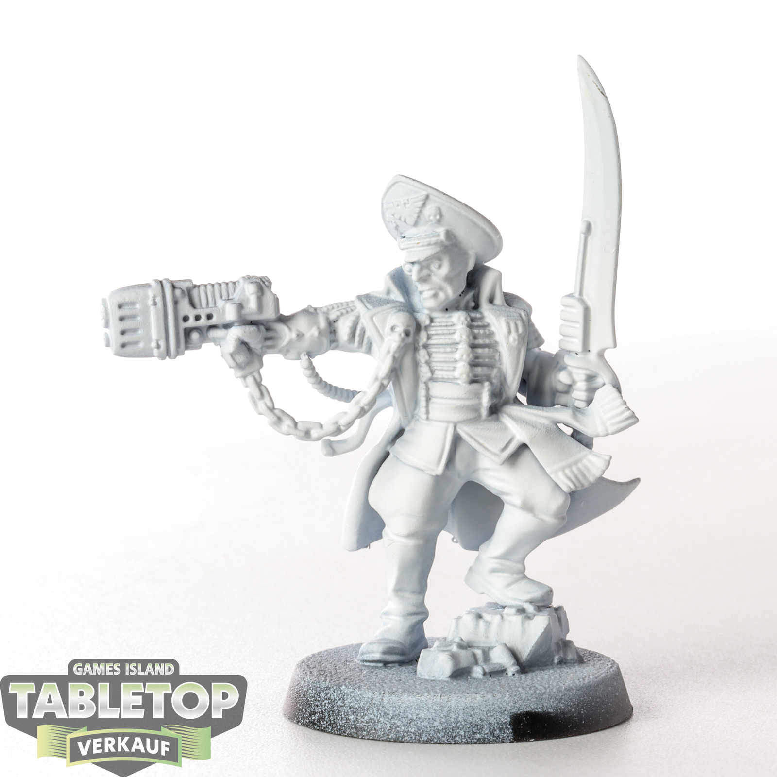 Astra Militarum - Officio Prefectus Commissar - grundiert