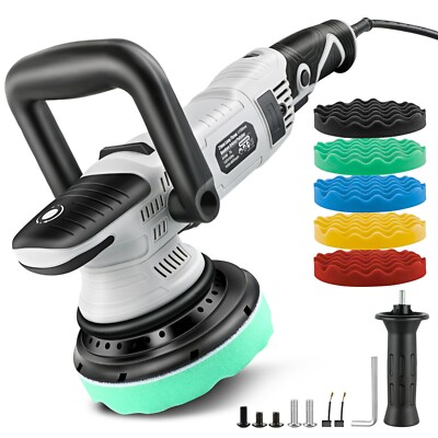 6'' Dual Action Polisher 810W Car Buffer Polisher Polishing Machine for Waxing