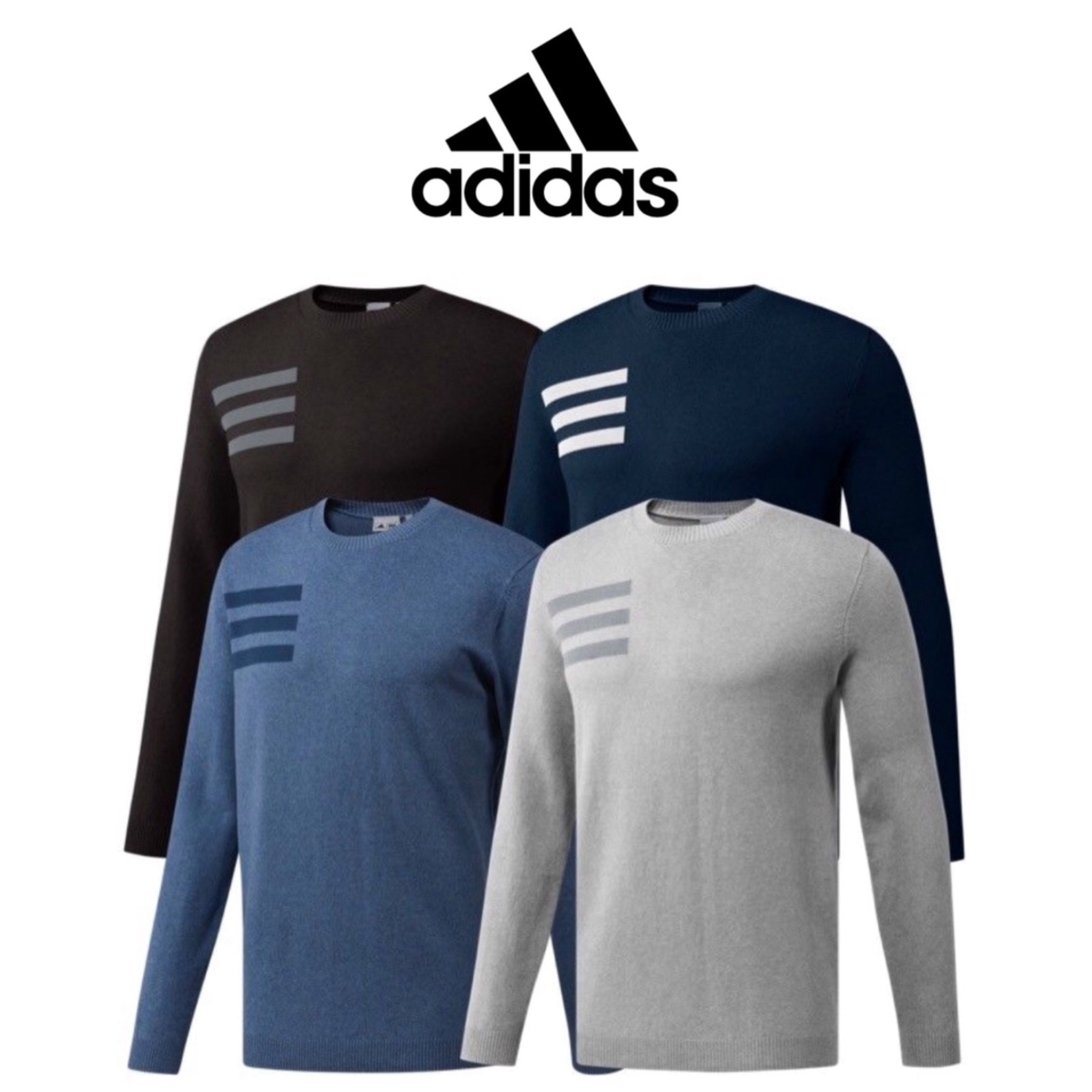 crew neck golf jumpers