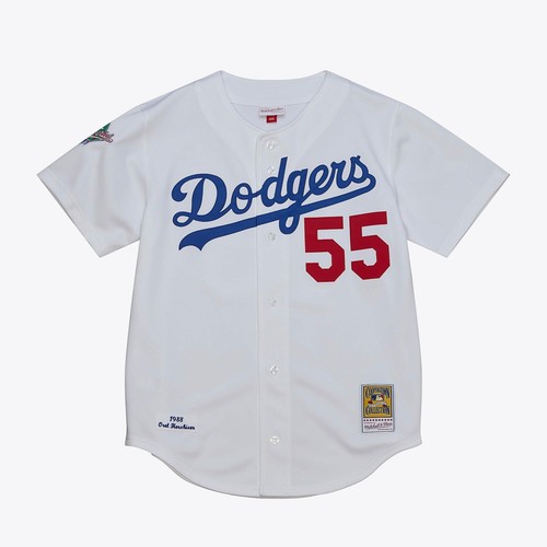 Мужская МАЙКА Mitchell & Ness MLB WS HOME JERSEY DODGERS 1988 OREL HERSHISER