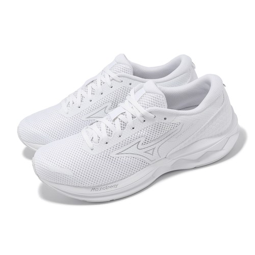 Mizuno Wave Revolt 3 белые мужские кроссовки для бега по дороге J1GC2314-51