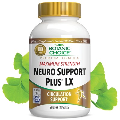 Botanic Choice Maximum Strength Neuro Support Plus  Lx Circulation Dietary