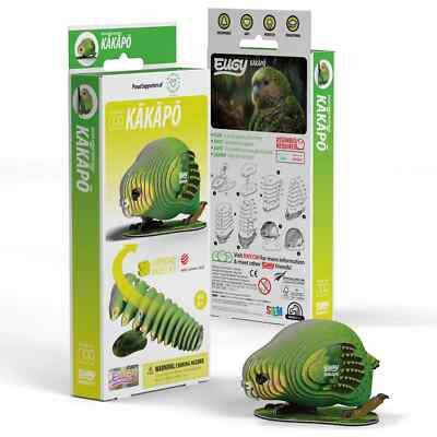 Kakapo 3D Cardboard Model Kit Eugy New