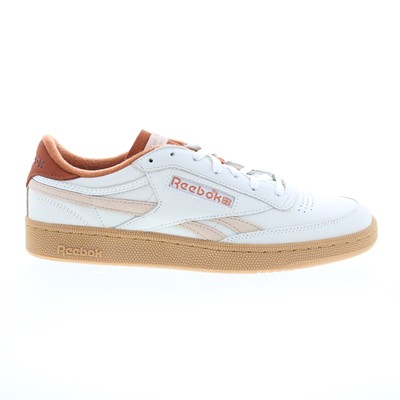Винтажные мужские кроссовки Reebok Club C Revenge из белой кожи в стиле Лайфстайл