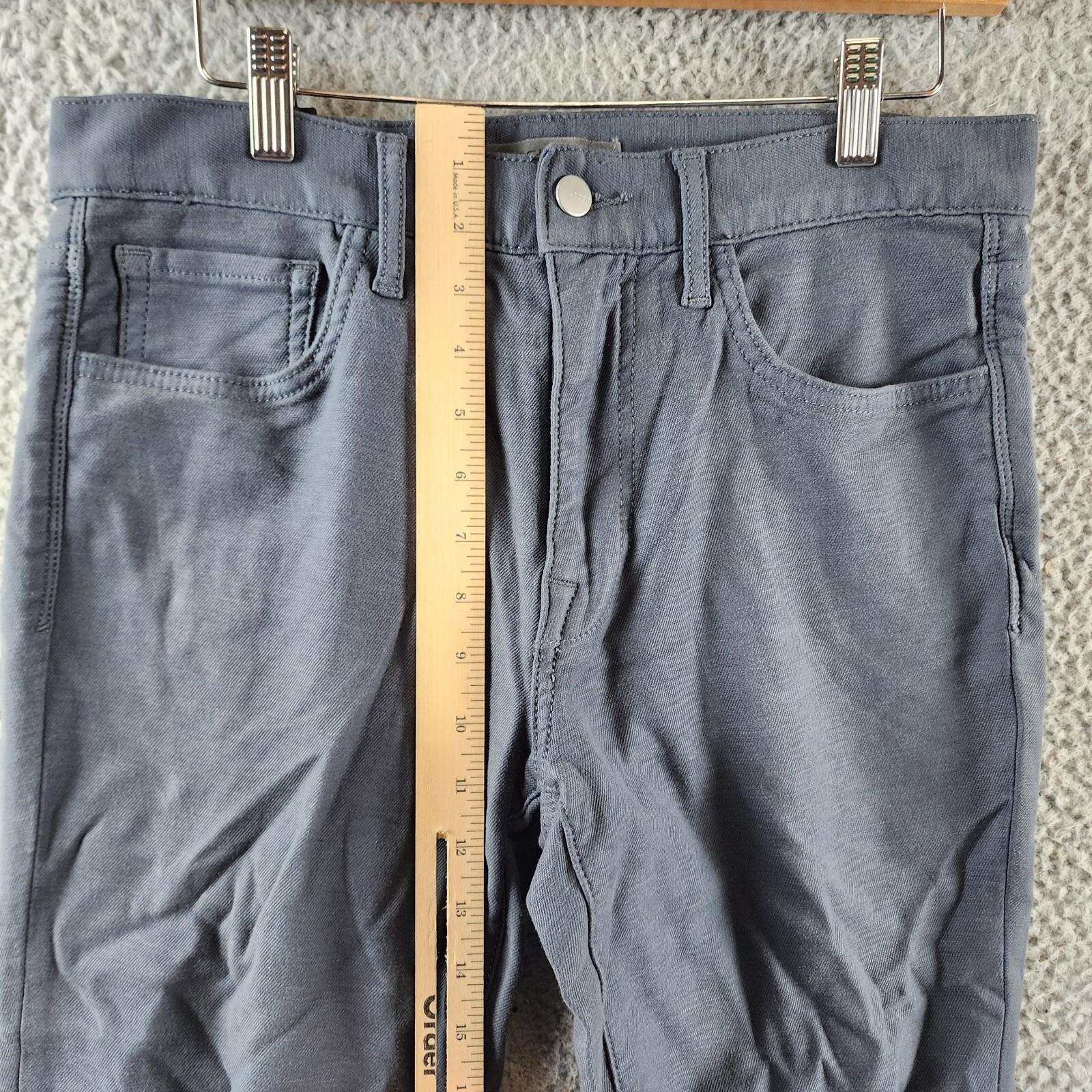 Joe's Jeans The AirSoft Asher Slim-Fit Jeans Men's 32 Smoke Zip Fly With Button - Picture 11 of 18