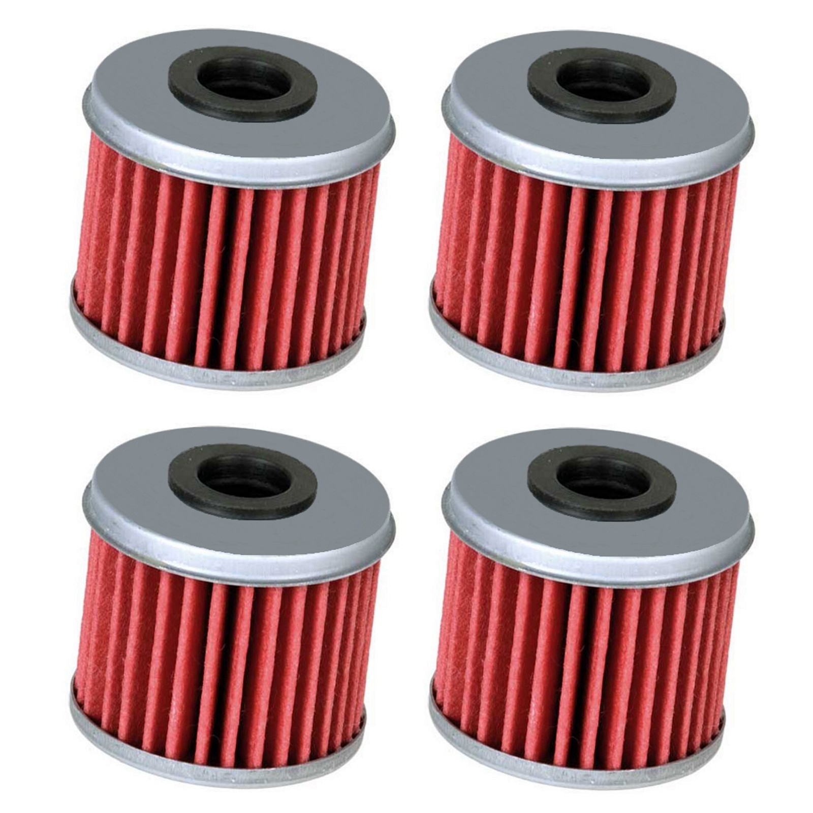 4 Oil Filter Filters for Honda CRF150R CRF150RB CRF250R CRF250X CRF450R CRF450X