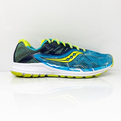 

Кроссовки для бега Saucony Womens Ride 10 S10373-12 синие, размер 8,5, Синий, Ride 10