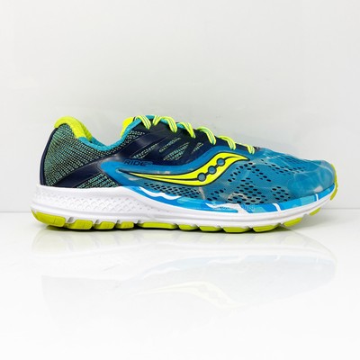 Кроссовки для бега Saucony Womens Ride 10 S10373-12 синие, размер 8,5