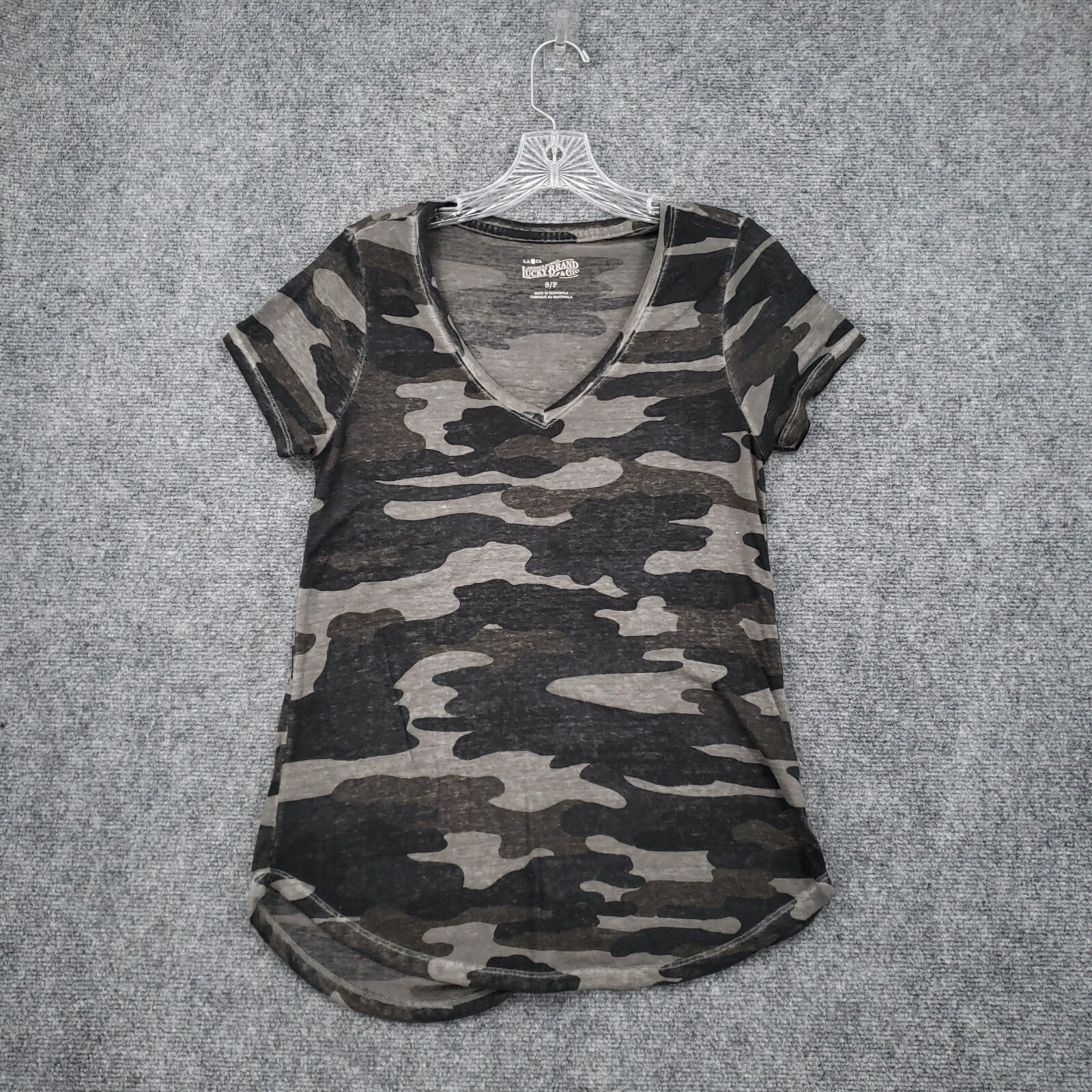 ラッキーブランド Lucky Brand Camo Burnout Tee レディース シャツ トップス Green Multi 楽天市場】(取寄) ラッキーブランド レディース カモ バーン