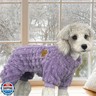 XPUDAC Dog Sweater, Dog Winter Clothes for Small Medium Dogs Girl Boy Ultra Soft and Warm Fleece Pet Pajamas for Winter Christmas(Purple-X-Small)