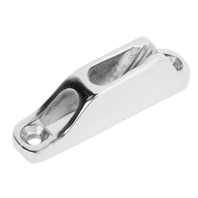 Boat Rope Clam Cleat 18x80mm Hardware Marine Grade 316 Stainless Steel Boat