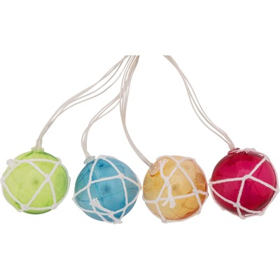 GC6 RAINBOW STRING 4-color solar-power lights. 9 on 12' cord. On, off or flash