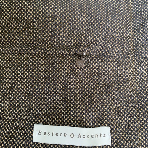 Eastern accents euro pillow sham 30” x 30” Multicolored striped Nice Org $200 Ea