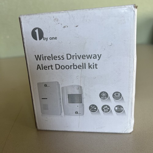 1 By One Wireless Driveway Alert Doorbell Kit