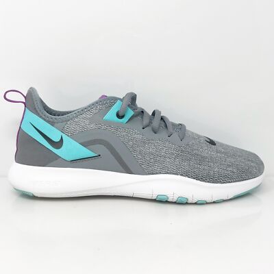 

Nike Womens Flex Trainer 9 AQ7491-005 Серые кроссовки для бега, размер 8,5, Серый, Flex Trainer 9