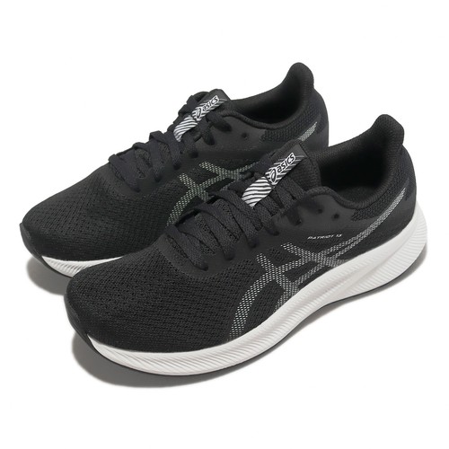 

Женская спортивная обувь для бега Asics Patriot 13 D Wide Black White 1012B382-001, Черный, Patriot 13 D Wide