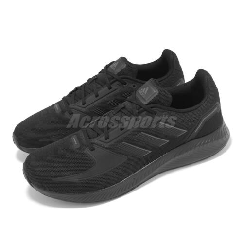 adidas Runfalcon 2.0 Core Черно-серые мужские кроссовки для шоссейного бега G58096