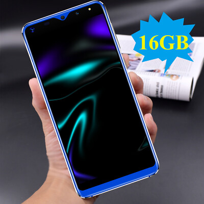 2021 Android Smartphone 16GB Handy Ohne Vertrag Dual SIM Quad Core Phablet 5,5