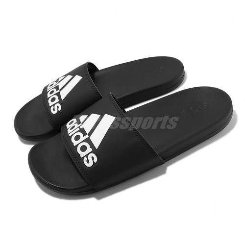 

Adidas Adilette Comfort Черно-белые мужские повседневные сандалии унисекс Тапочки GY1945, Черный, Adilette Comfort
